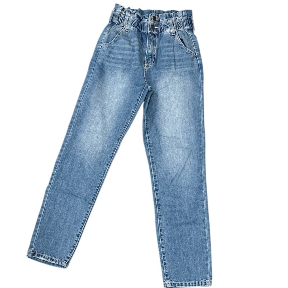 Paper Bag Waist Jeans